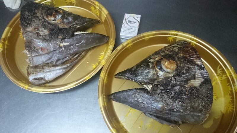 マグロの兜焼き